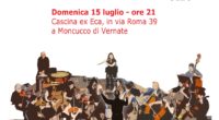 Vi aspettiamo domenica 15 luglio alle ore 21, nel cortile della Cascina ex Eca a Moncucco di Vernate, per il concerto offerto dall’Associazione La Mischia di Vernate. Ingresso gratuito. Vietato […]