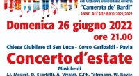 l’Orchestra universitaria di Pavia Camerata de’ Bardi è lieta di proporre alla cittadinanza il concerto estivo a ingresso gratuito con musiche di D. Scarlatti, A. Vivaldi, G.Ph. Telemann, W. Boyce, […]